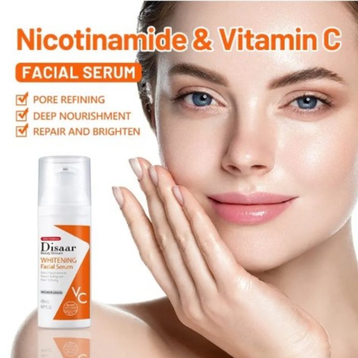 Nicotinamide en vitamine C gezichtsserum