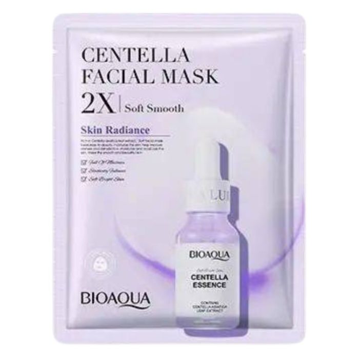 Centella gezichtsmasker voor een stralende huid