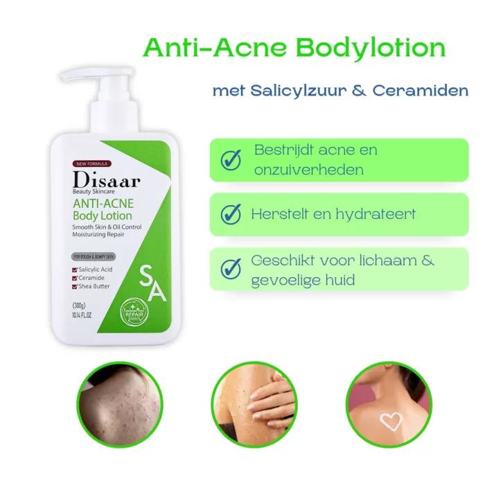 Anti-Acne Bodylotion met Salicylzuur & Ceramiden product detail