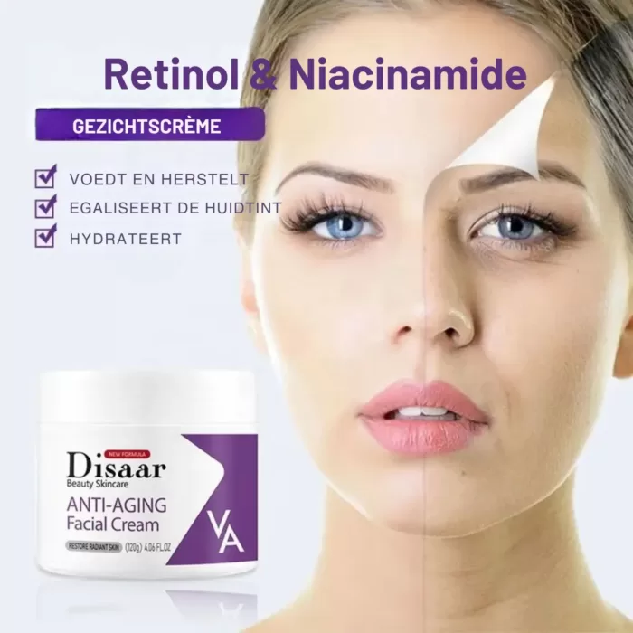 Anti-Aging Gezichtscrème met Retinol & Niacinamide product foto detail 2